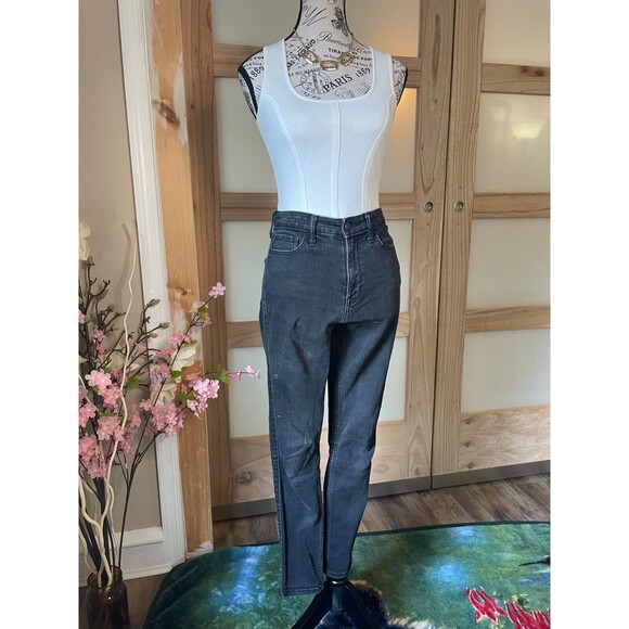 Hollister High Rise Super Skinny Black Denim Jeans Womens Size 1S W25xL28 - Picture 2 of 12